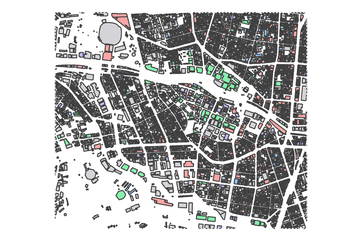 Program breakdown map