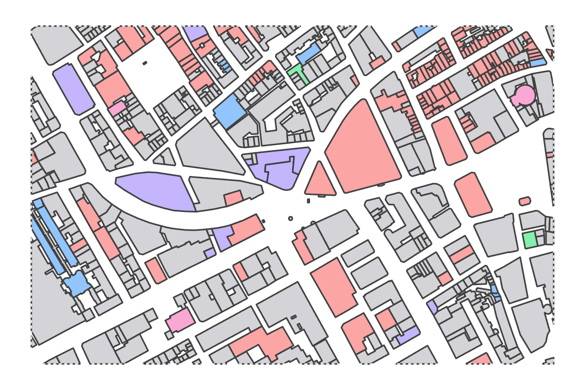 Program breakdown map