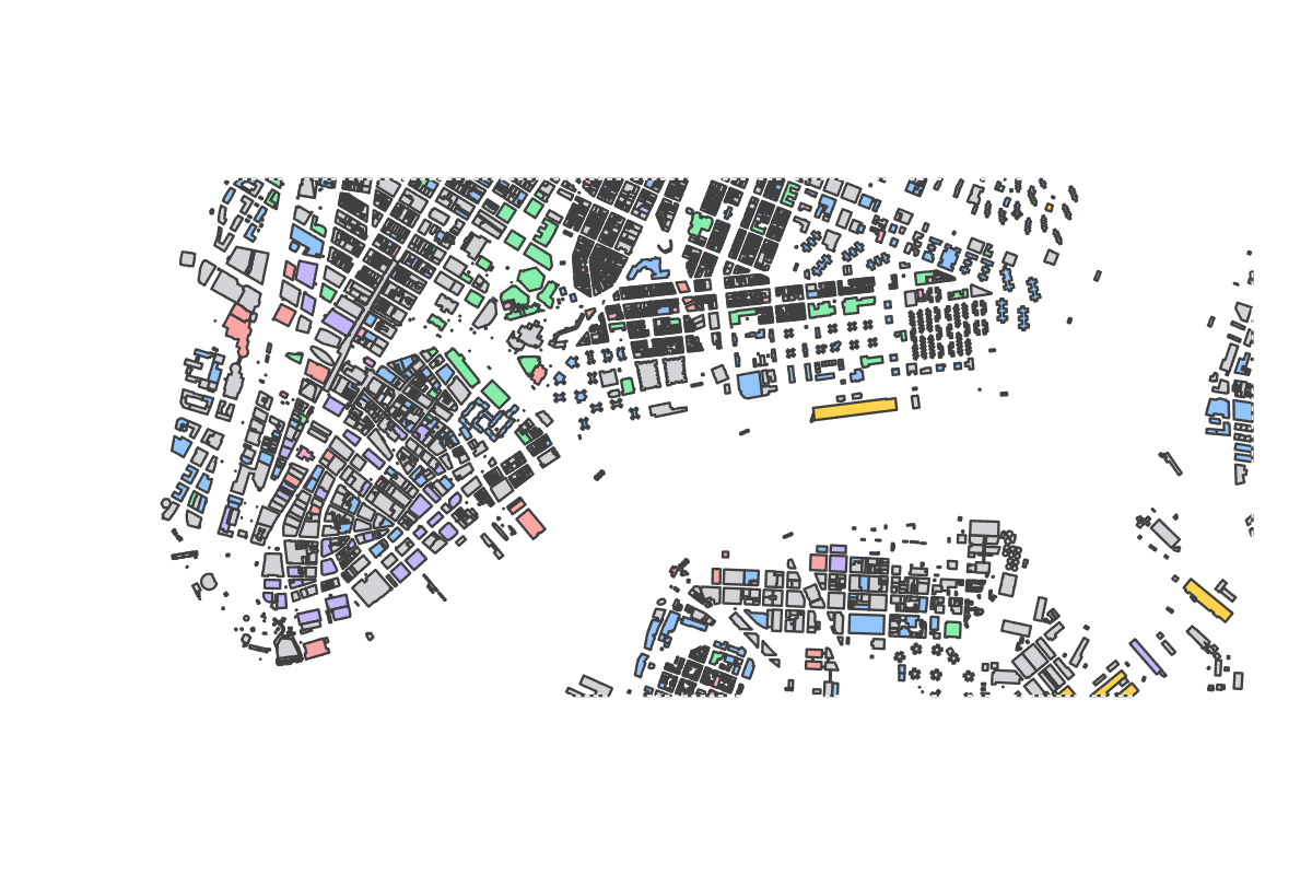 Program breakdown map