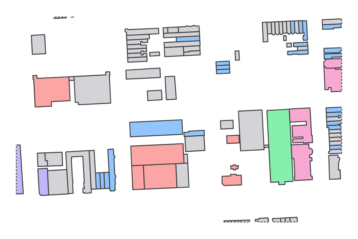 Program breakdown map
