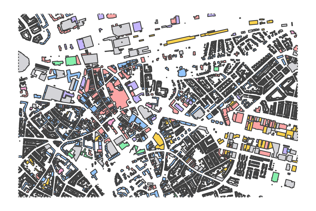Program breakdown map