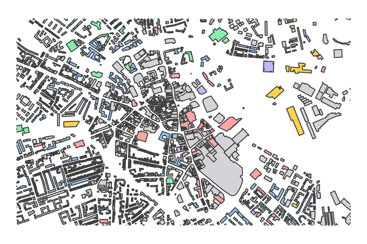 Program breakdown map