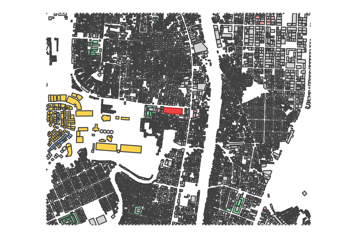 Program breakdown map