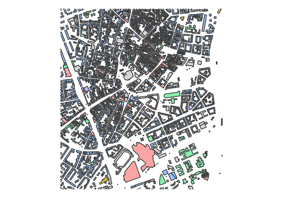 Program breakdown map