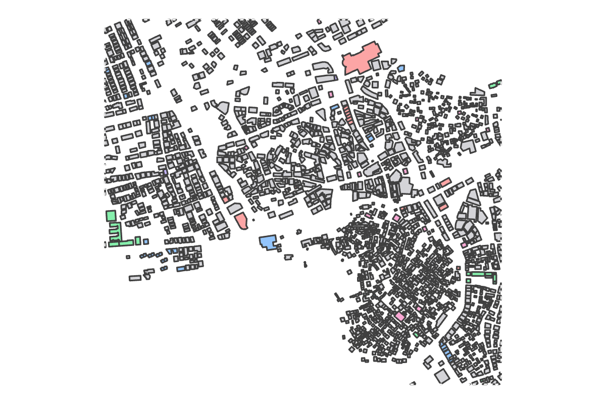 Program breakdown map