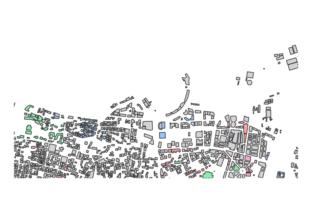 Program breakdown map
