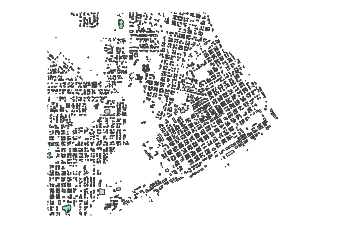 Program breakdown map