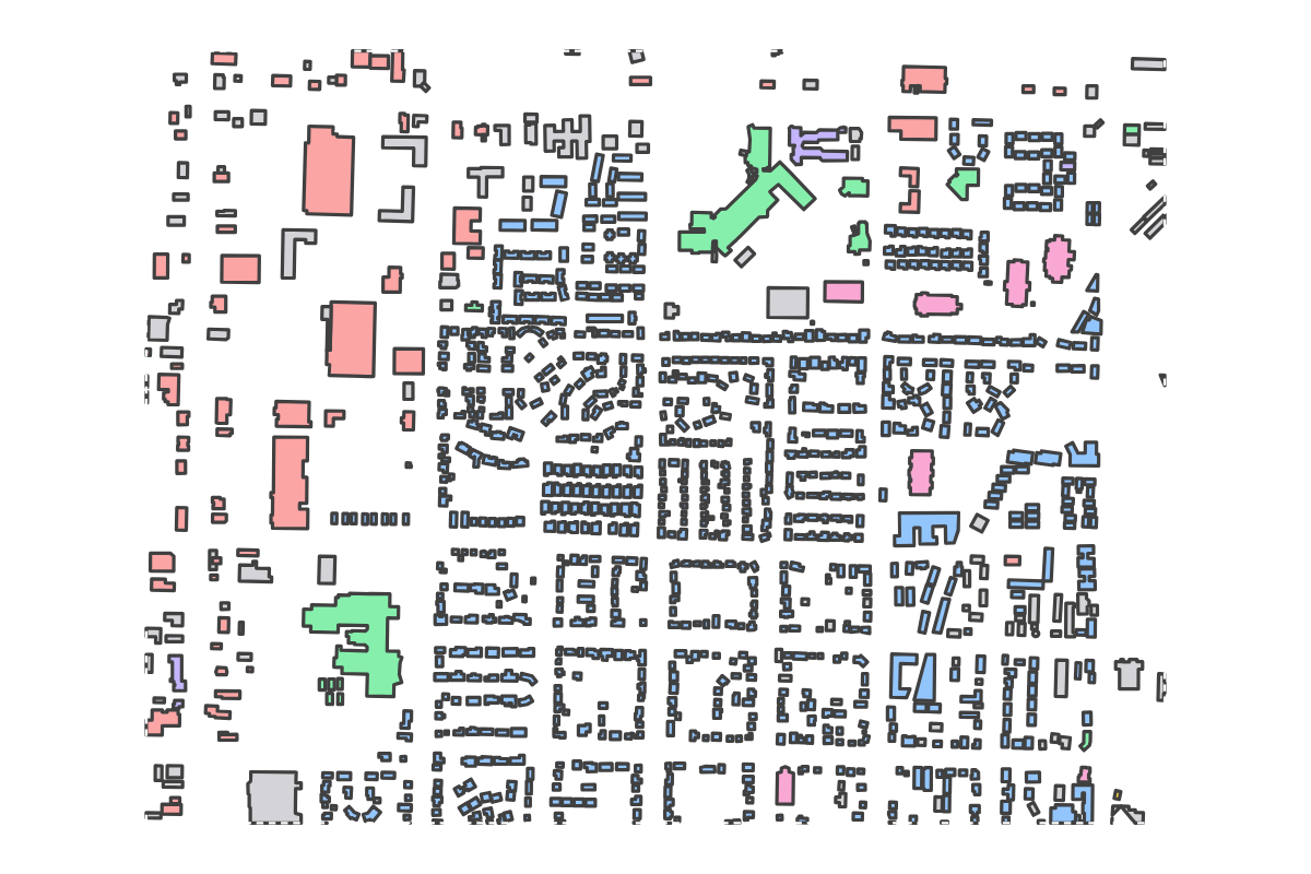 Program breakdown map