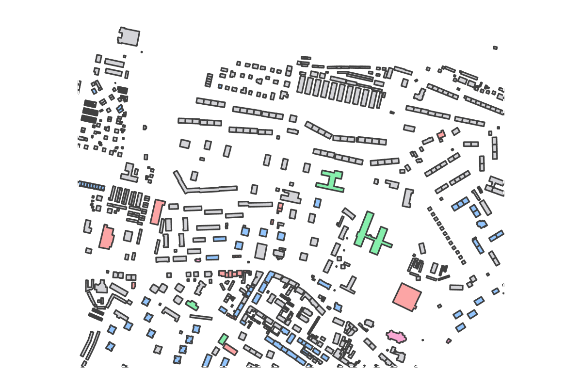 Program breakdown map