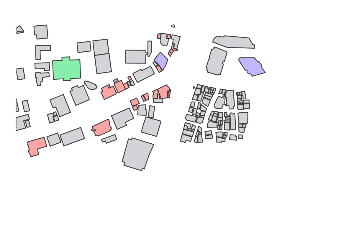 Program breakdown map