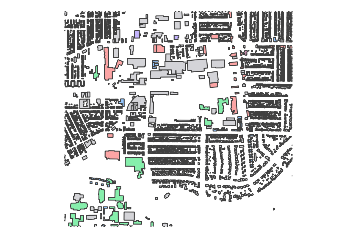 Program breakdown map
