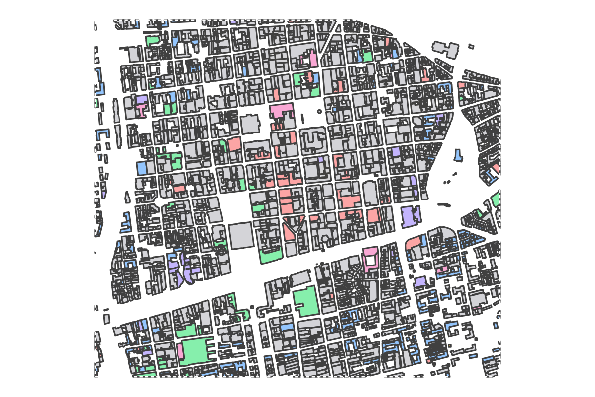 Program breakdown map
