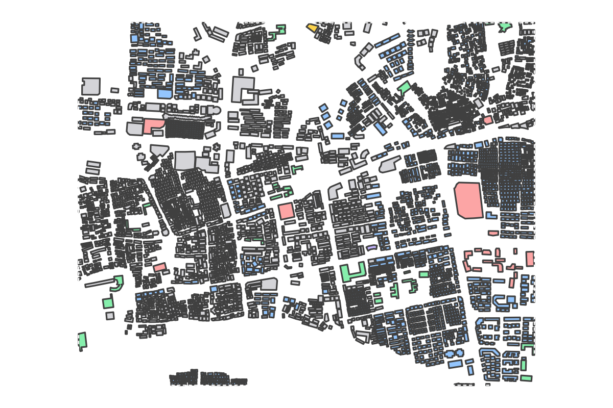 Program breakdown map