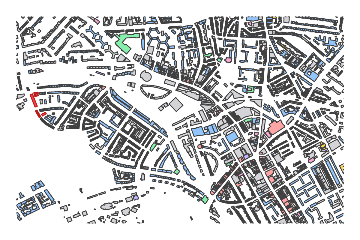 Program breakdown map