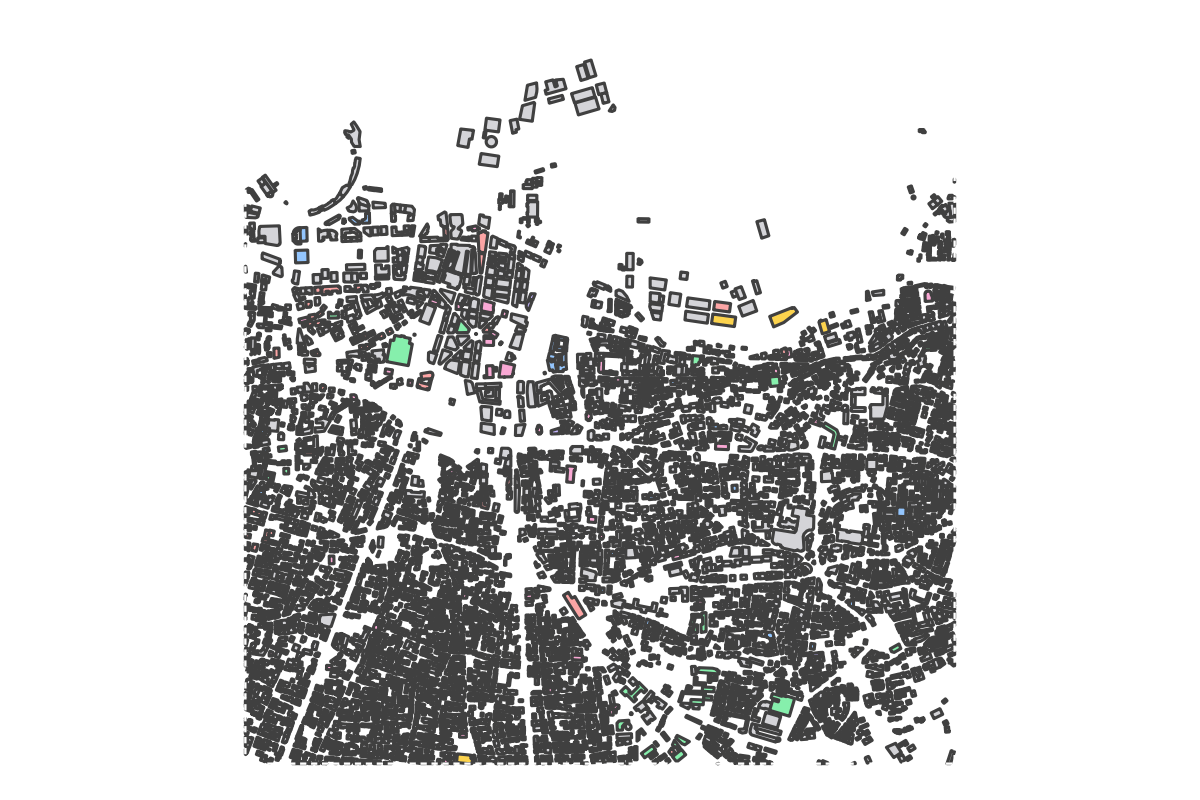 Program breakdown map