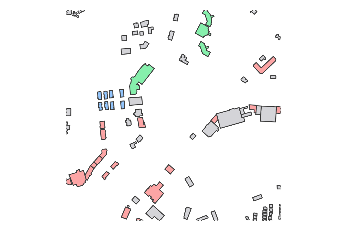 Program breakdown map