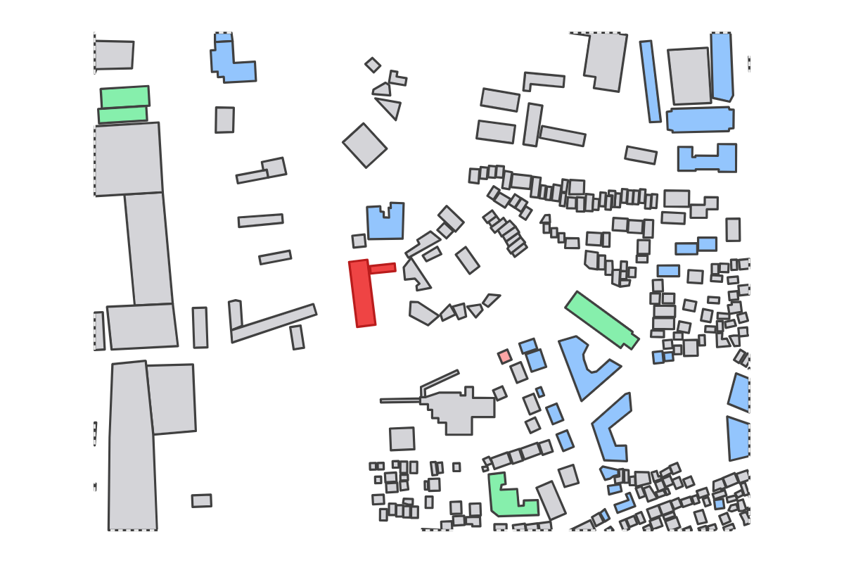 Program breakdown map