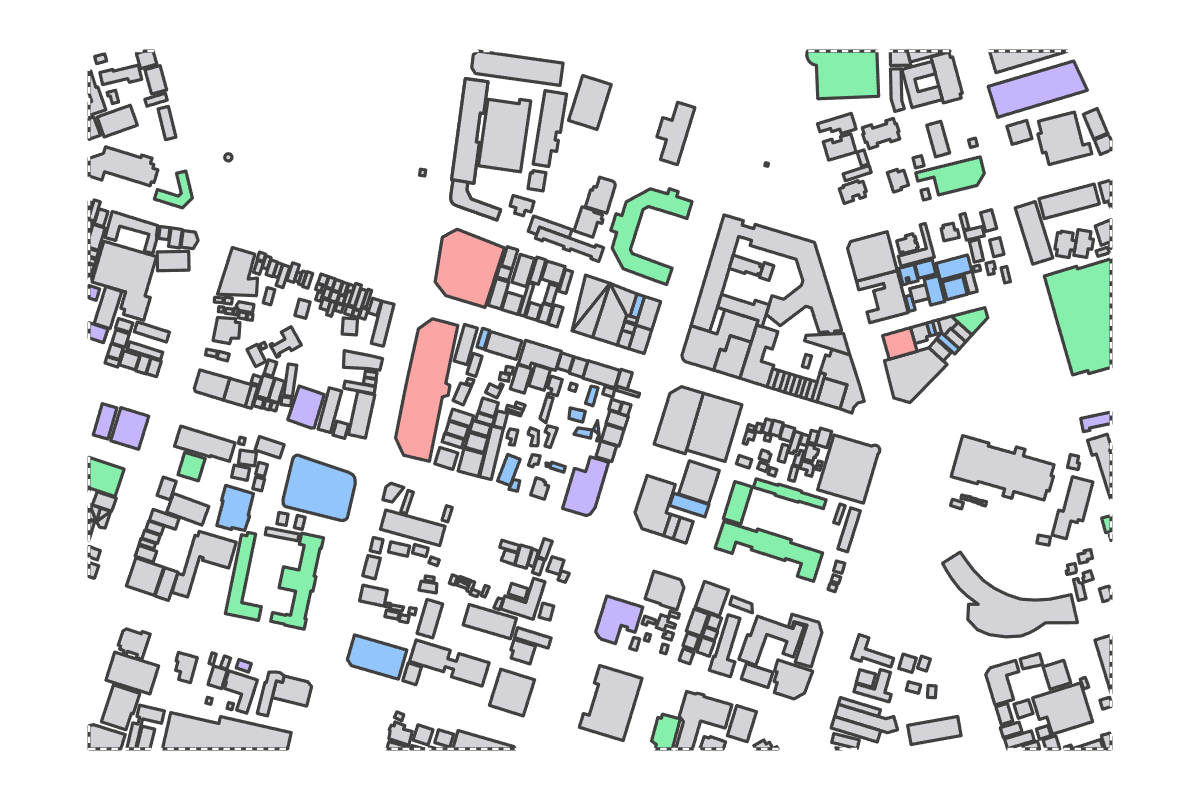 Program breakdown map