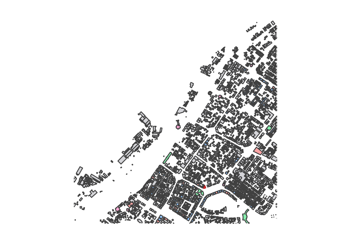 Program breakdown map