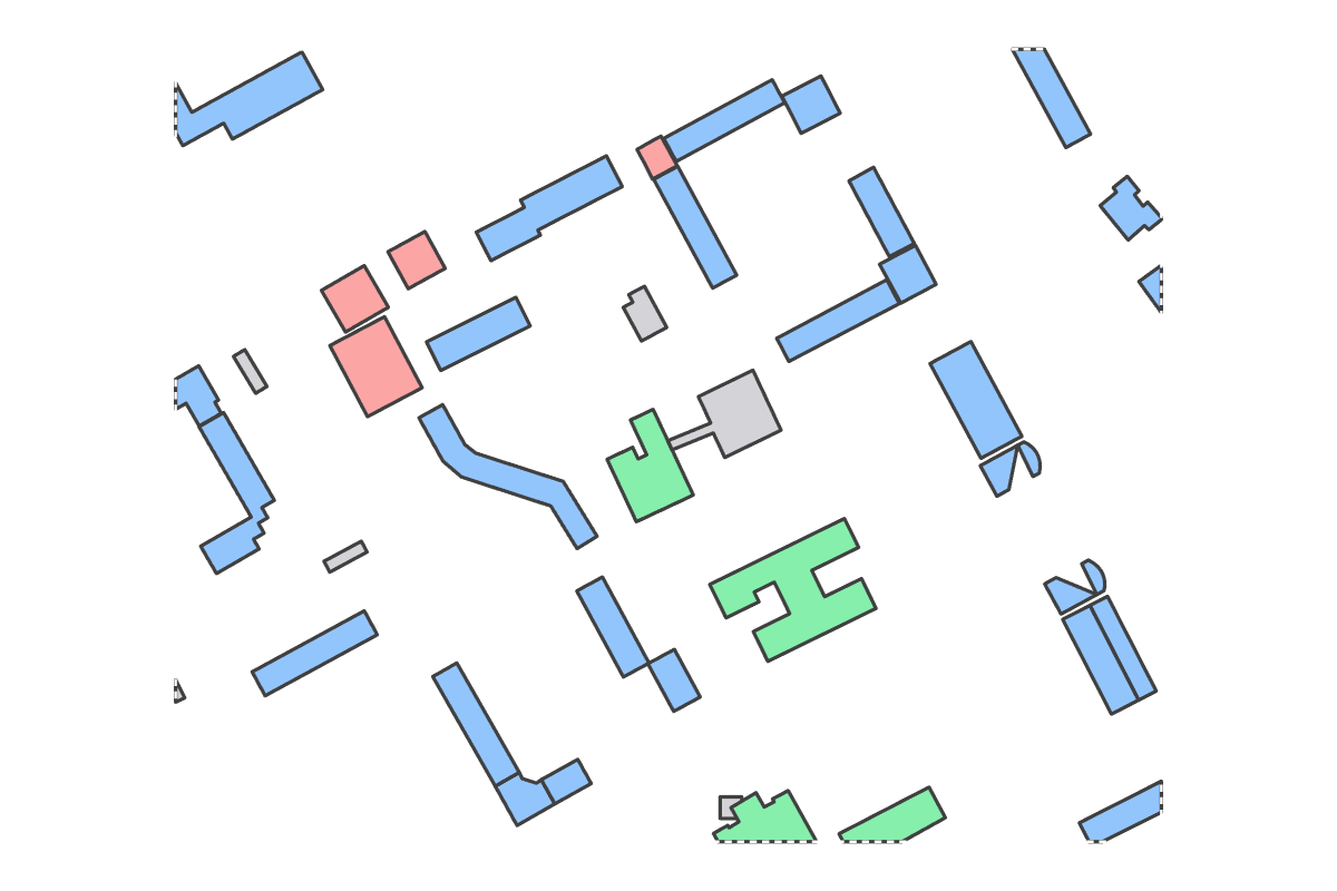 Program breakdown map