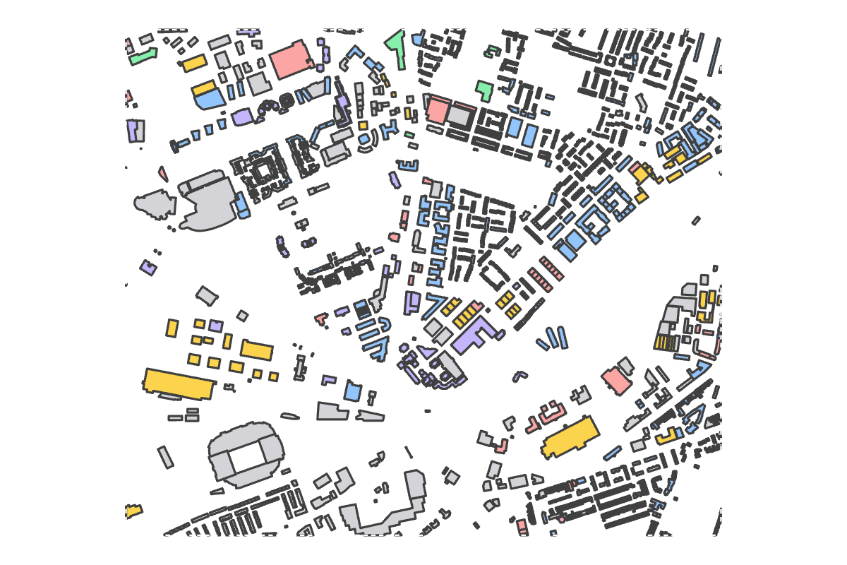 Program breakdown map