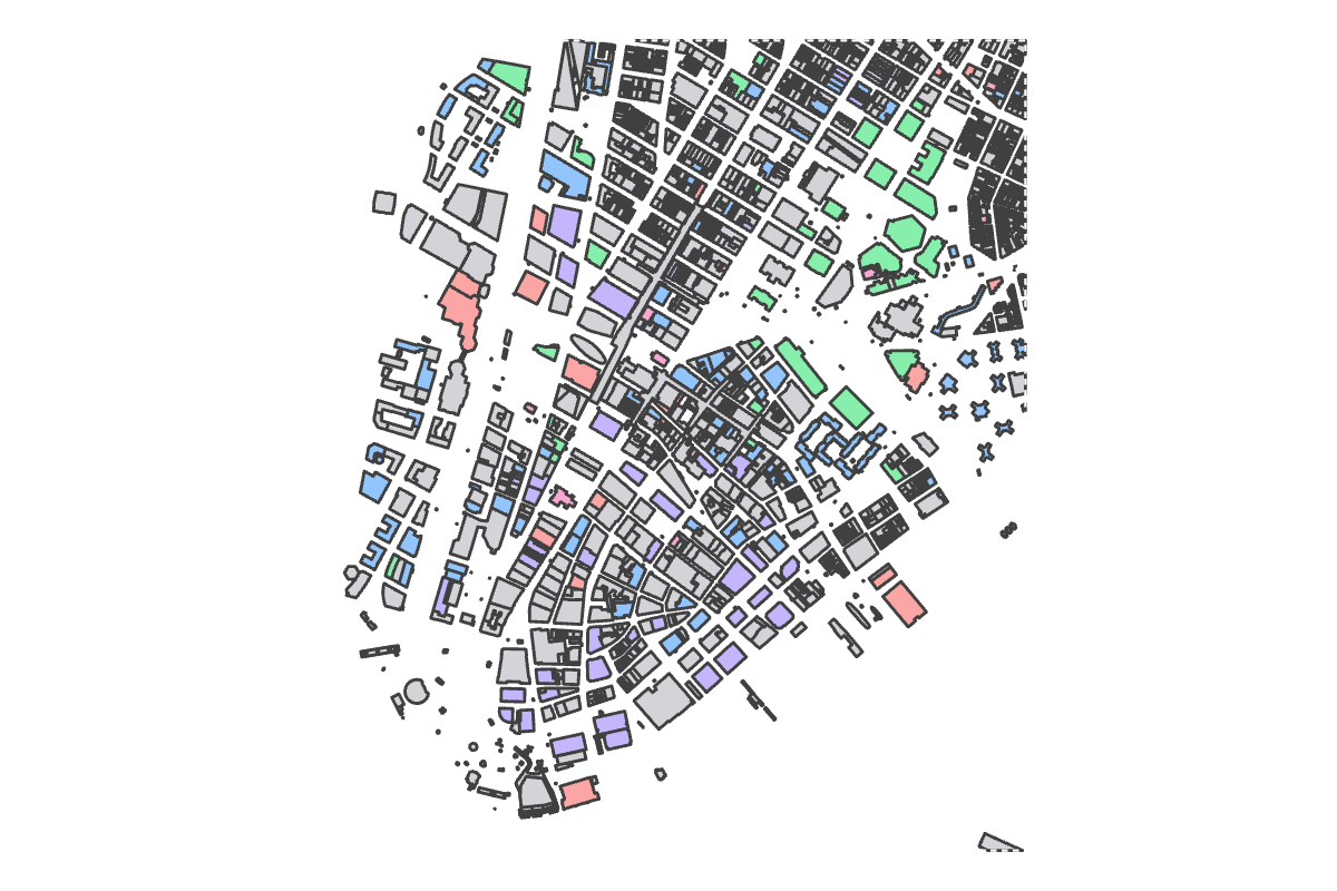 Program breakdown map