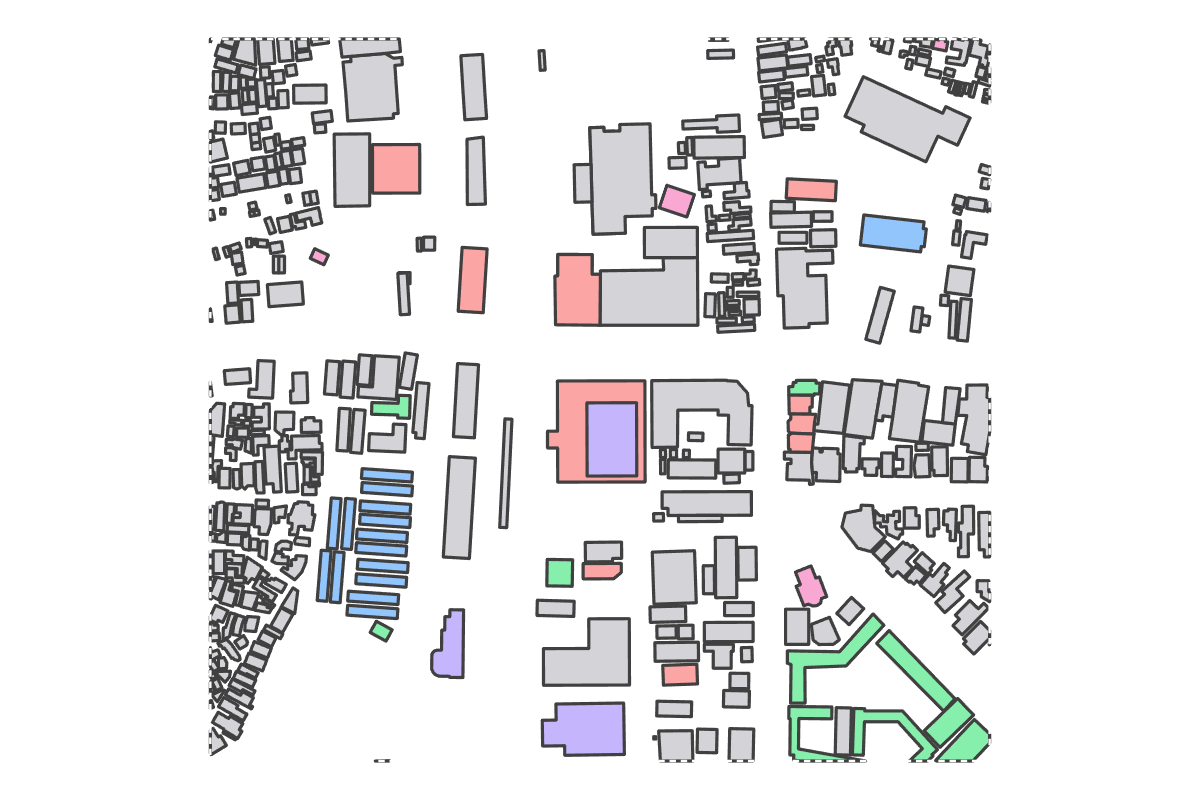Program breakdown map