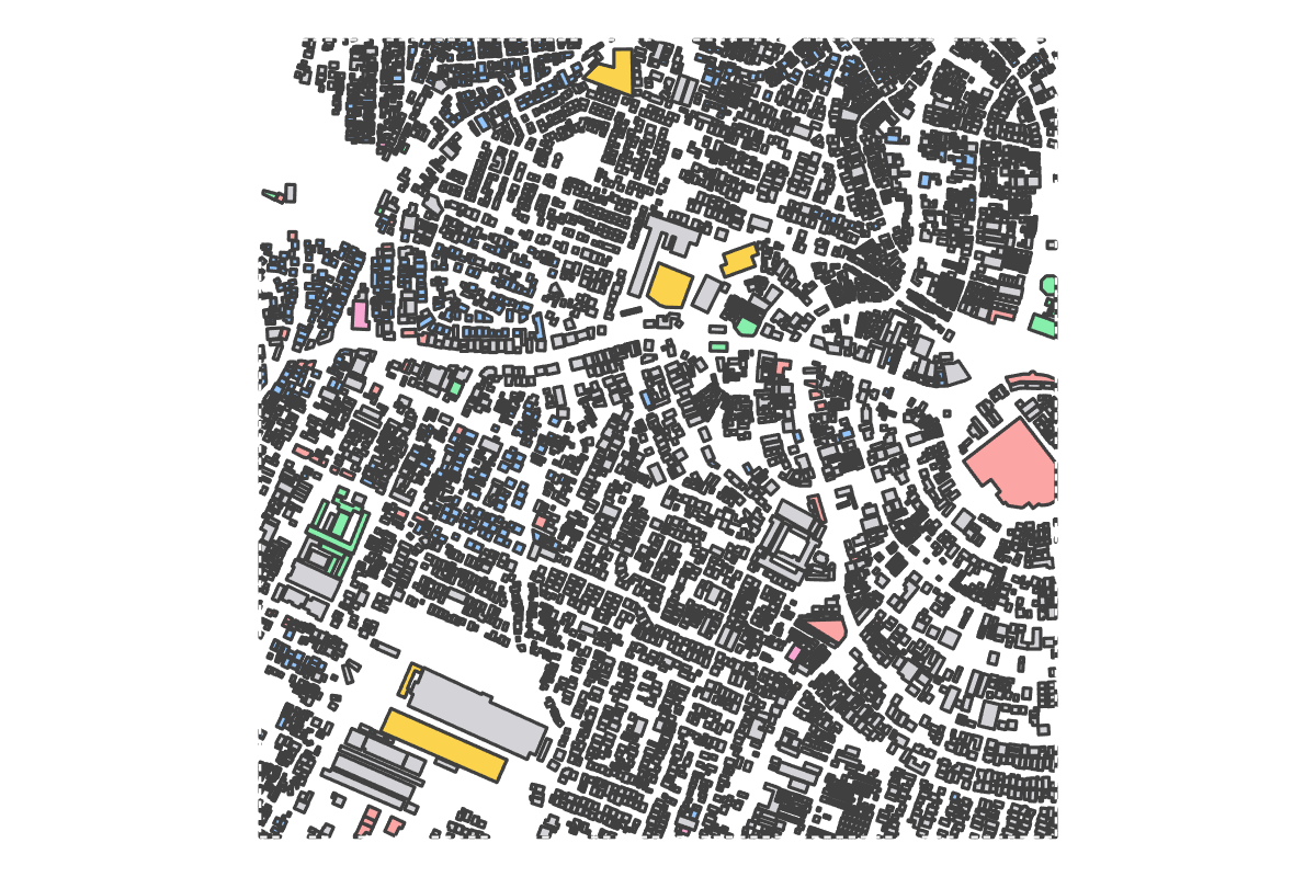 Program breakdown map