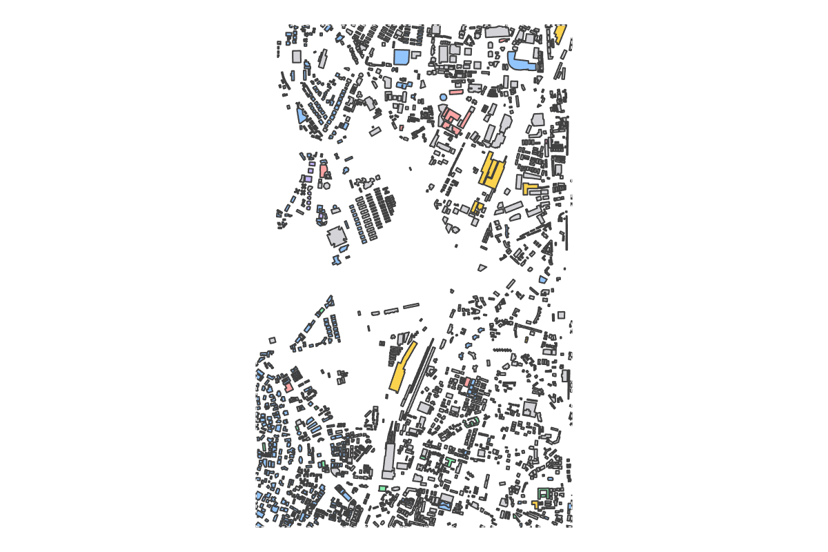 Program breakdown map