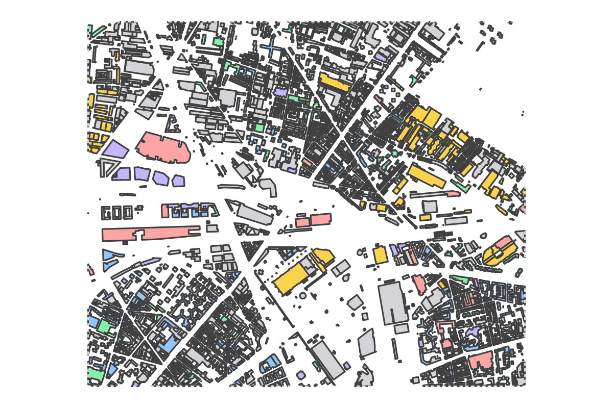 Program breakdown map