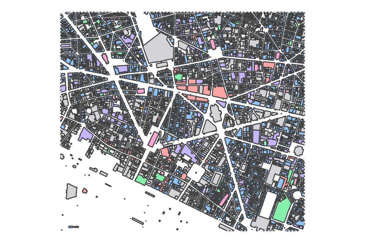 Program breakdown map