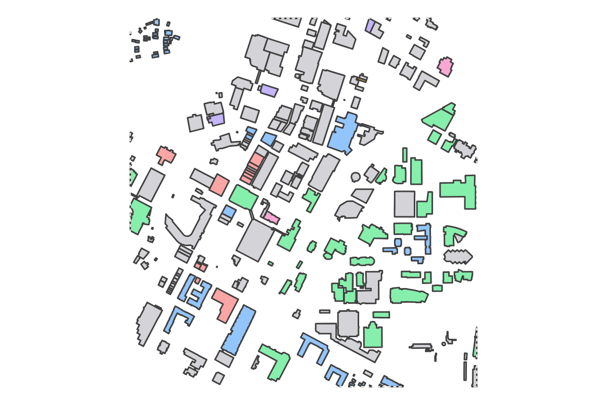 Program breakdown map