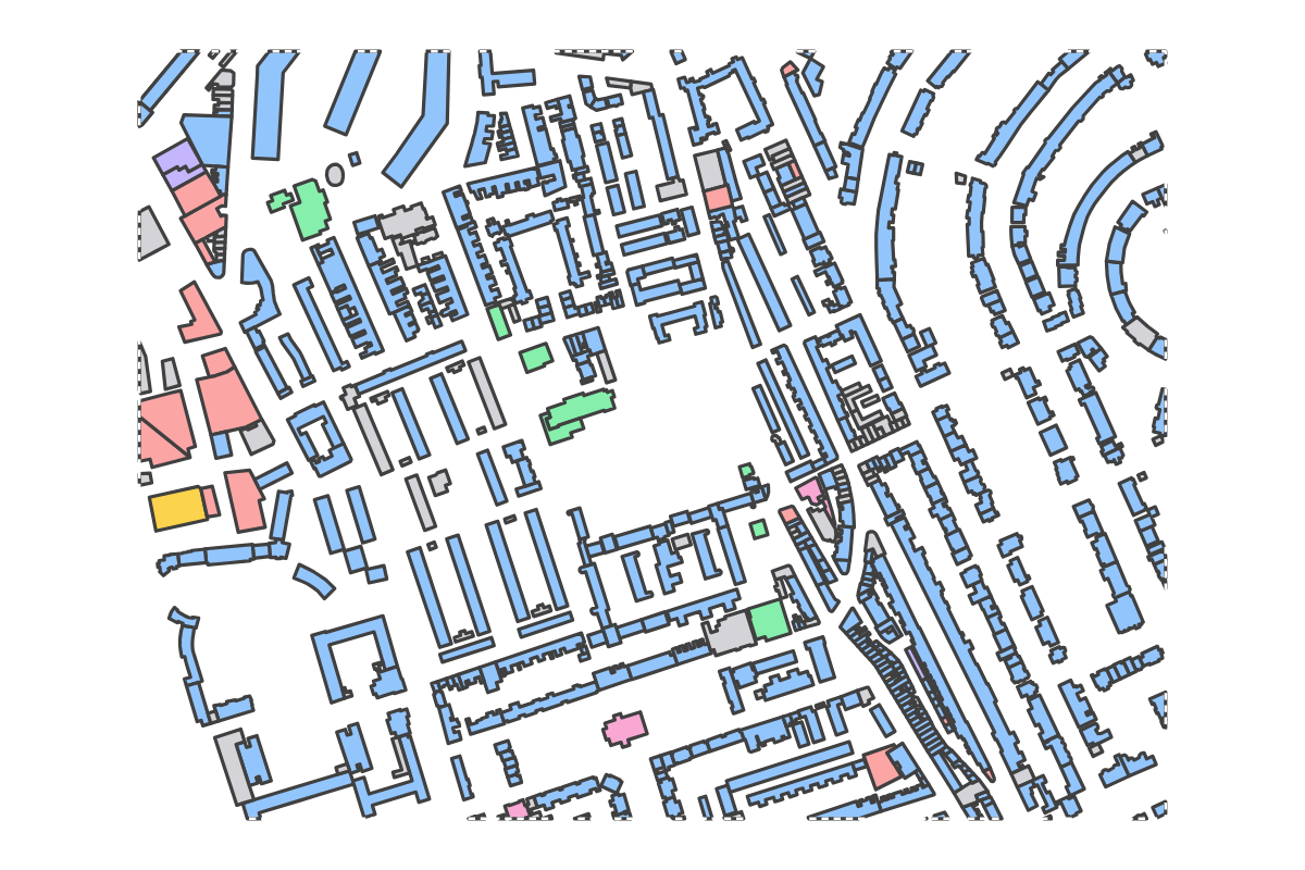 Program breakdown map