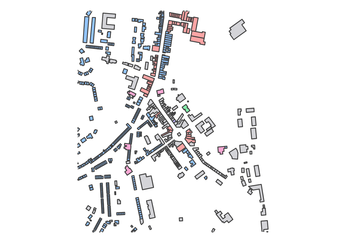 Program breakdown map
