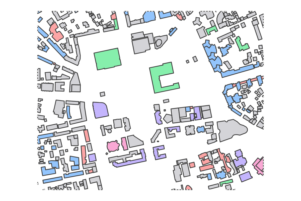 Program breakdown map