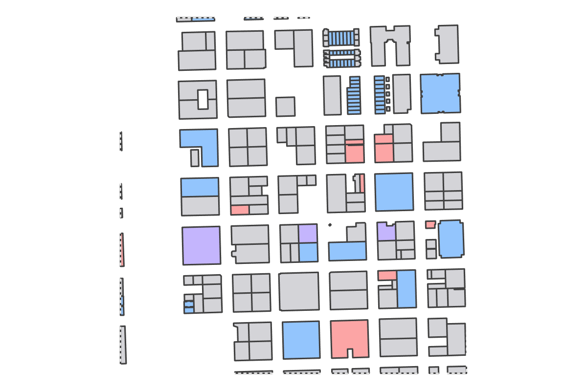 Program breakdown map