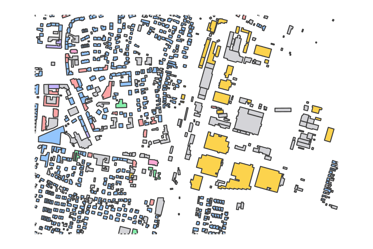 Program breakdown map