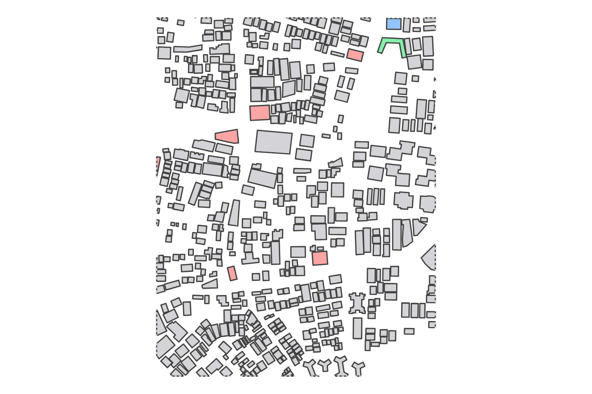 Program breakdown map