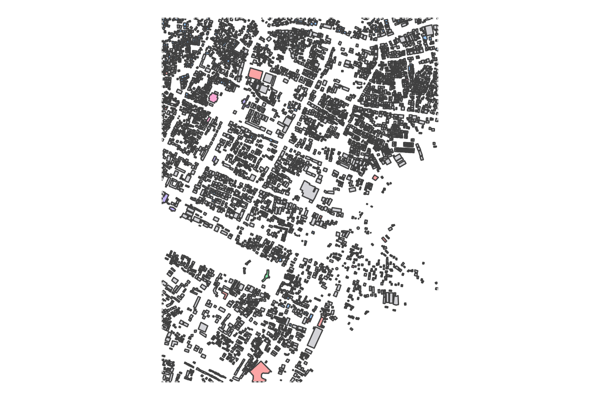 Program breakdown map