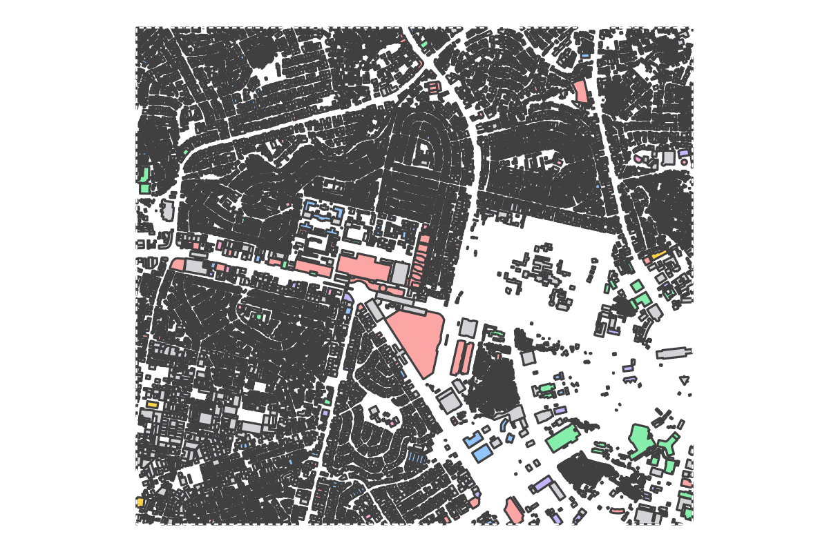 Program breakdown map