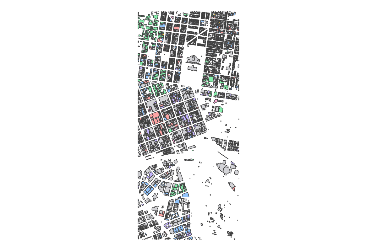 Program breakdown map
