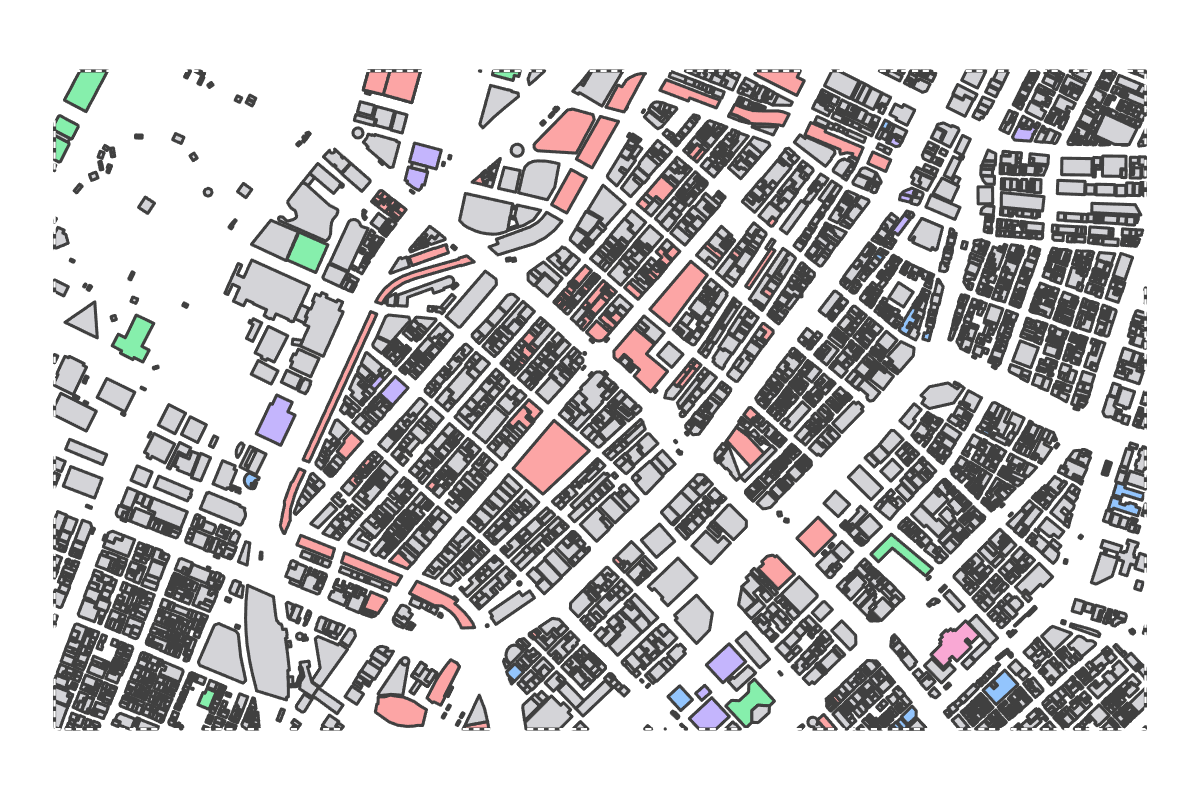 Program breakdown map
