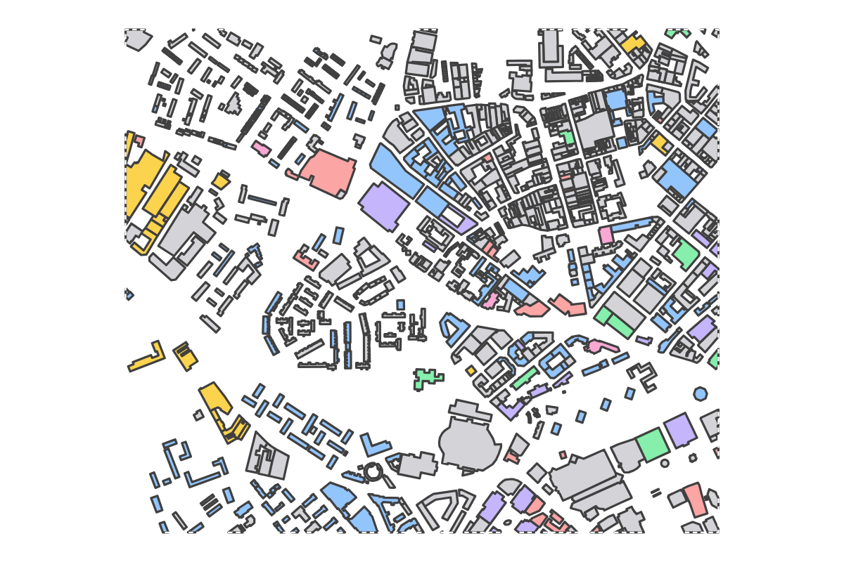 Program breakdown map