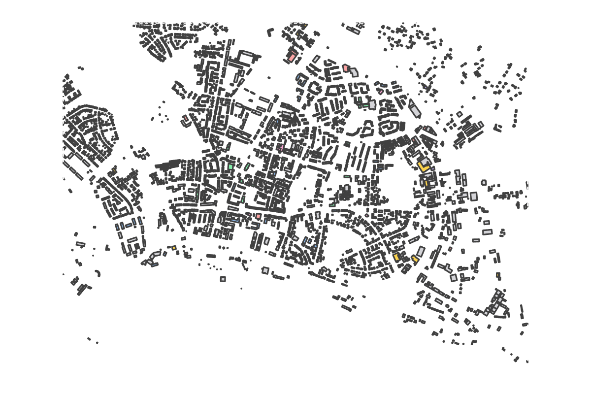 Program breakdown map