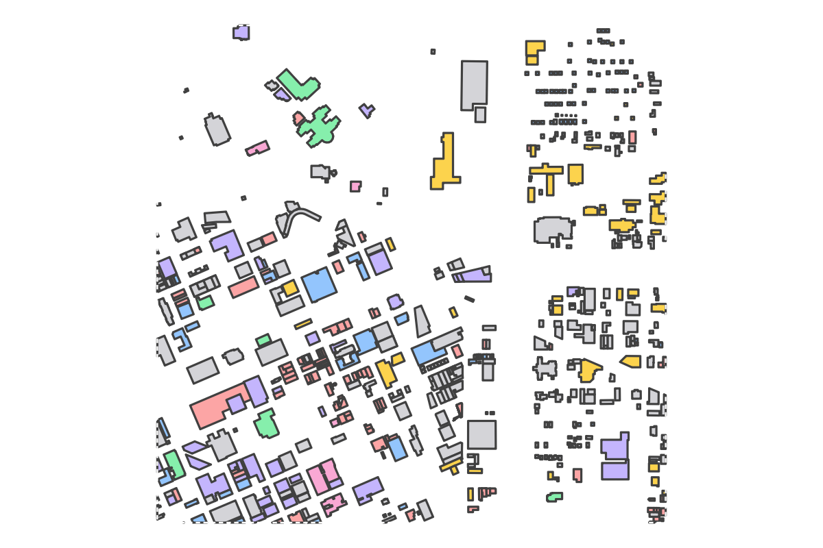 Program breakdown map