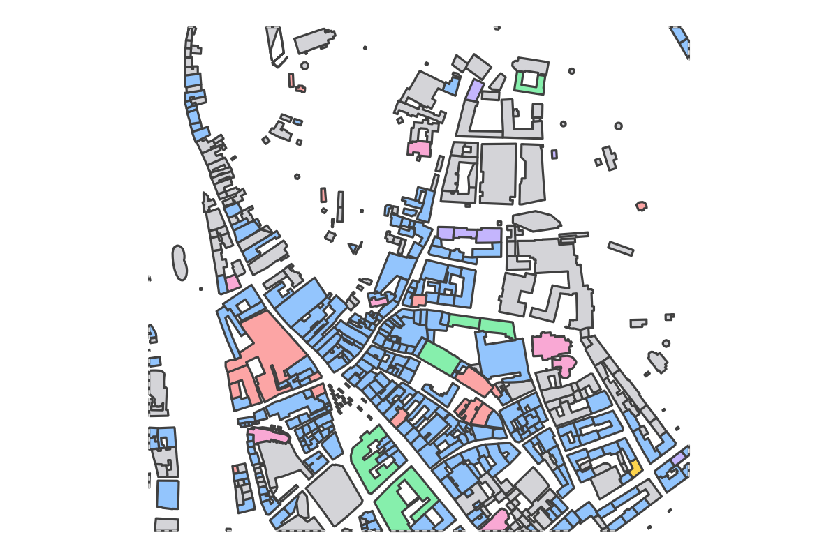 Program breakdown map