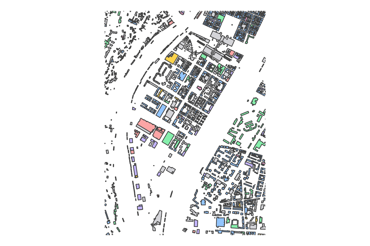 Program breakdown map