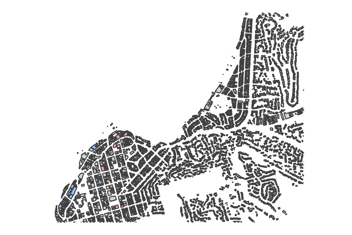 Program breakdown map