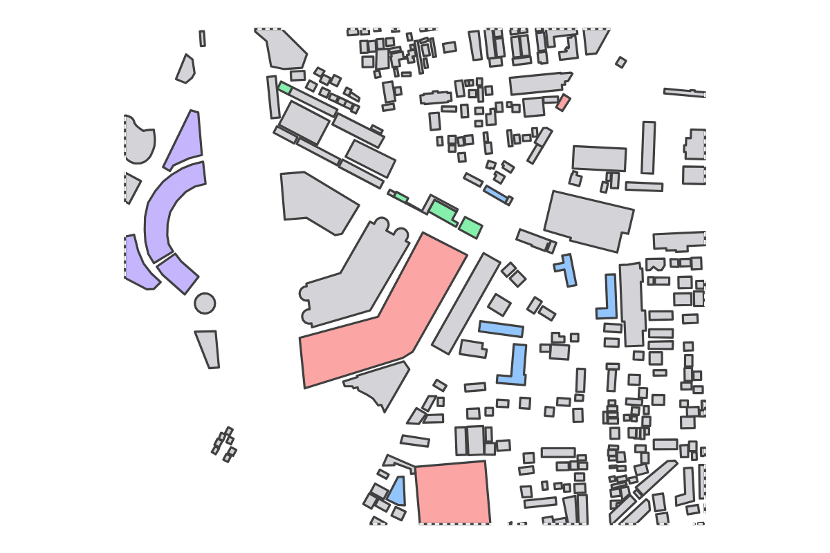 Program breakdown map