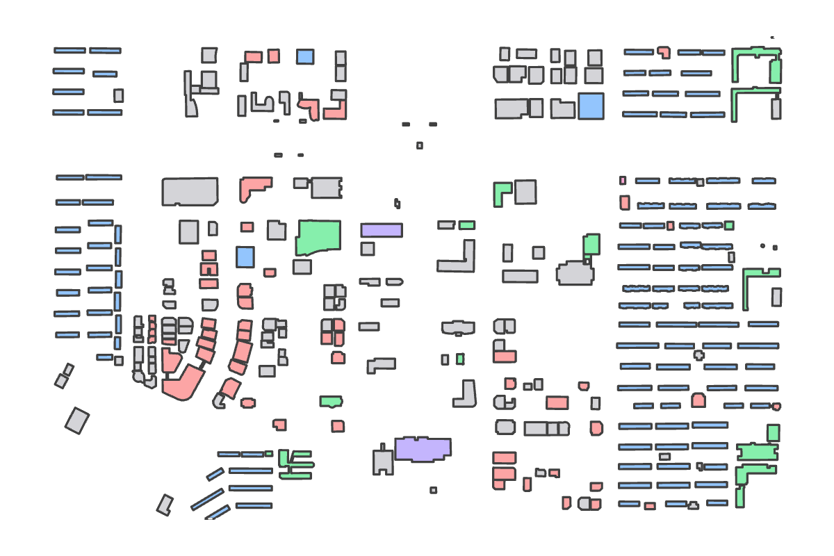 Program breakdown map
